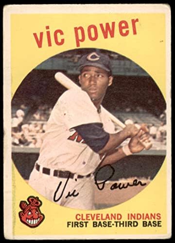 1959 Topps 229 Vic Hatalom Cleveland indians (Baseball Kártya) FAIR Indiánok
