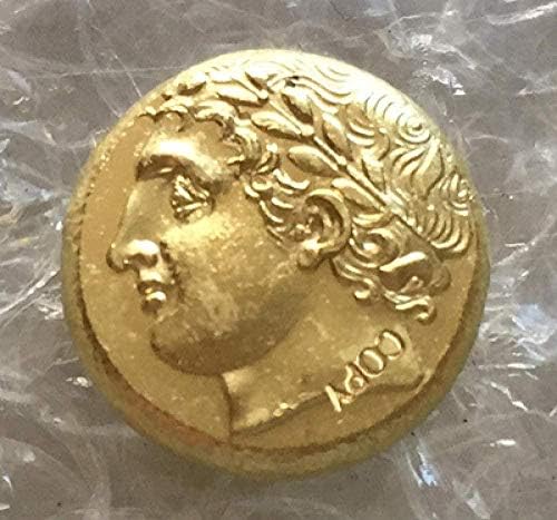 Kihívás Érme Típus:51 görög Másolat Érmék Szabálytalan Méretű Másolat Ajándék Neki Érme Gyűjtemény