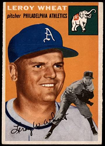 1954 Topps 244 Leroy Búza Philadelphia Atlétika (Baseball Kártya) EX Atlétika