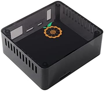 Narancs Pi Nulla 2 ABS Fekete védőtok, Csak Kompatibilis Narancs Pi 3 LTS Egyetlen fedélzeti Számítógép