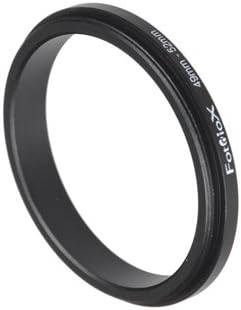 Fotodiox 52mm - 55mm, 52-55mm Macro Közeli Fordított Gyűrű, Eloxált Fekete Fém Gyűrűvel, a Nikon, Canon, Sony, Olympus, Pentax,