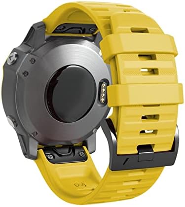 GHFHSG 26 22mm Quick Fit Watchband A Garmin Fenix 7 7X 6X 6Pro Watch Szilikon Easy Fit Csukló Heveder Zenekar A Fenix 5X