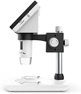 SAWQF Többfunkciós Digitális LCD Asztali Mikroszkóp Hordozható 4.3 hüvelyk Elektronikus Biológiai Mikroszkóp Kettős Tápegység