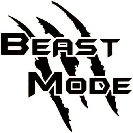 Beast Mode - Minden Időjárás Matrica (5x5, Világos Kék)