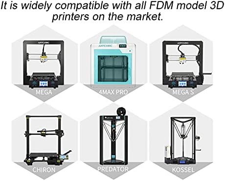 Dami 3D-s Nyomtatási Anyagok 3D-s Nyomtató PLA Végtelen 1.75 mm-es Abs 3D Nyomtató Dimenziós Pontosság +/- 0,02 mm 1kg 1
