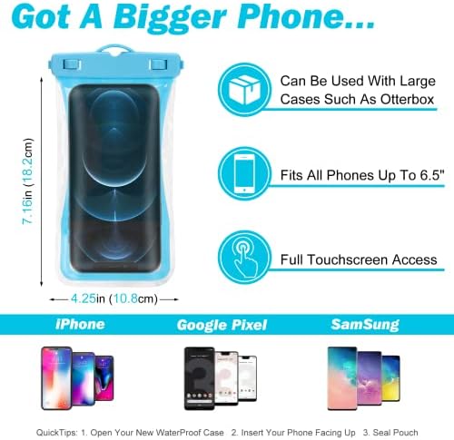 Urbanx Univerzális Vízálló Telefon Tok Mobiltelefon Száraz Táska Esetben Célja a Huawei nova 8 SE Minden Más Okostelefonok