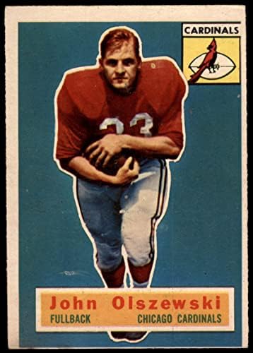1956 Topps 106 John Olszewski Chicago Cardinals-FB (Foci Kártya) JÓ Cardinals-FB Kalifornia