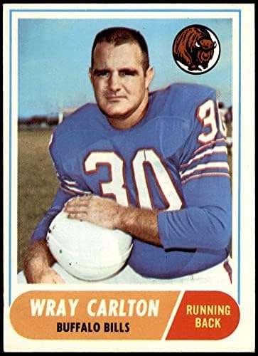 1968 Topps 97 Wray Carlton Buffalo Bills (Foci Kártya) Dean Kártyák 5 - EX Számlák