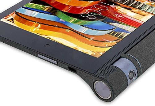 Skinomi Csiszolt Acél Teljes Test Bőr Kompatibilis a Lenovo Yoga Tab 3 (8 hüvelyk)(Teljes Lefedettség) TechSkin Anti-Buborék