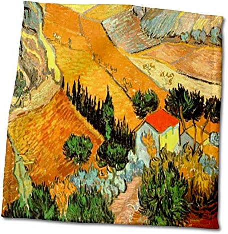 3dRose Florence Impresszionizmus Művészeti - a Van Gogh Táj - Törölköző (twl-48156-1)