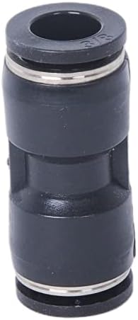 PU-1/2Plastic Egyenesen Unió Cső Cső Illeszkedő Egyenes Pneumatikus Csatlakozó Pneumatikus műanyag közös(Csomag 10)