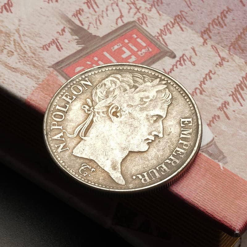 1812 Francia Napóleon 5 Frank, Emlék Ezüst Érme Európai Érme Ezüst Kerek Antik Érme