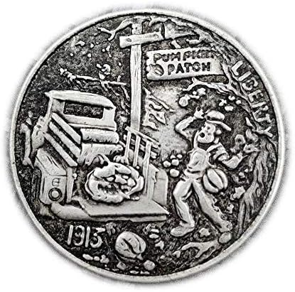 Dombornyomott 1938 Kreatív Amerikai 骷髅 Érme Micro Gyűjtemény 199Coin Gyűjtemény Emlékérme