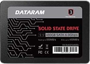 Dataram 480GB 2.5 SSD Meghajtó szilárdtestalapú Meghajtó Kompatibilis az ASUS ASUSPRO P2440UA