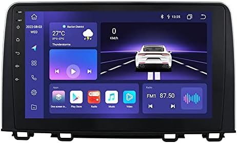 Alkalmas Honda CRV 2017-2021 Rádió Apple Carplay/Android Auto 10.1 Hüvelykes Érintőképernyő Android 12 autórádió Audio GPS