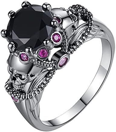 2023 Új Gyűrűk Férfi Divat Kreatív Női Egyedi Ajándék Személyiség Gyűrű Gyűrű Gyűrű Szórakoztató Ékszerek (Sokszínű, 10)