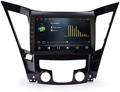 Android 10 Autoradio Autós Navigációs Sztereó Multimédia Lejátszó, GPS, Rádió, 2.5 D érintőképernyő forHyundai Szonáta 2010-2014