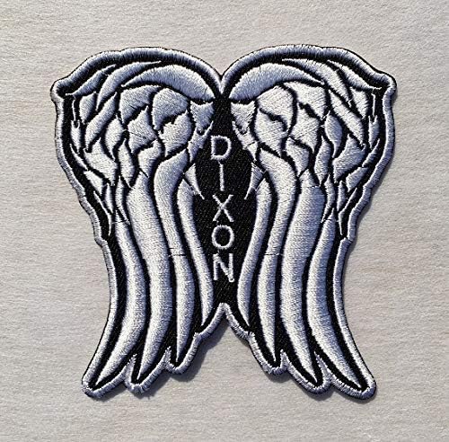 Daryl Dixon Angyal Szárnyak Javítás Walking Dead Ihletett Applied Ruházat Tartozék Hímzett Varrni Vas Badge Foltok