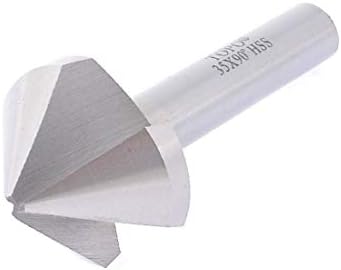 X-mosás ragályos 35 mm-es Vágási Átm 81mm Hossz 90 Fokos Egyenes furat Letörés Cutter(35 mm-es, de diámetro de corte 81 mm,