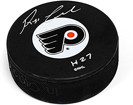 Reggie Leach Philadelphia Flyers Dedikált Jégkorong - Dedikált NHL Korong