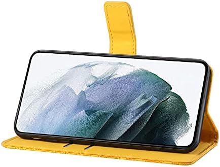 Asdsinfor Samsung Galaxy A14-es 5G Tárca az Esetben a Hitelkártya Birtokos Kitámasztó Ütésálló Flip Mágneses Védelem Férfiak