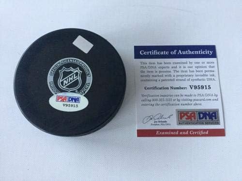 Zach Bogosian Aláírt Dedikált Winnipeg Jets Jégkorong PSA DNS-COA-egy - Dedikált NHL Korong