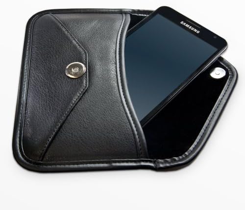 BoxWave Esetben a Huawei Honor 10 (a bíróság által BoxWave) - Elite Leather Messenger, Táska, műbőr tok Boríték Design Huawei