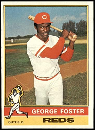 1976 Topps 179 George Foster Cincinnati Reds (Baseball Kártya) EX/MT Vörösök