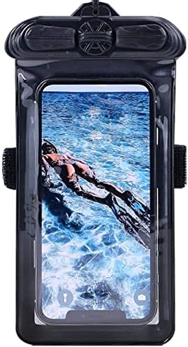 Vaxson Telefon tok Fekete, Kompatibilis Sony Xperia 8 Lite Vízálló Tasak Száraz Táska [ Nem Képernyő Védő Fólia ]