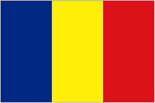 Románia 12x18 Poliészter Zászló