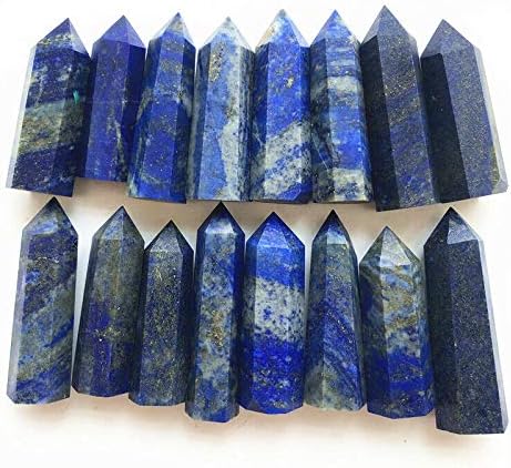 BINNANFANG AC216 5db 40-65mm Természetes Lapis Lazuli Kvarc Kristály Pont, Kő Pálca Gyógyító Reiki Dekoráció Természetes