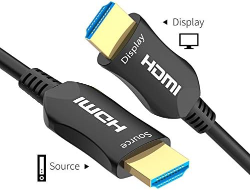 Rost HDMI Kábel, szerelvény 25 4K-60Hz, FURUI Optikai, HDMI 2.0 b Kábel HDR10, ARC, HDCP2.2, 3D, 18Gbps, Subsampling 4:4:4/4:2:2/4:2:0